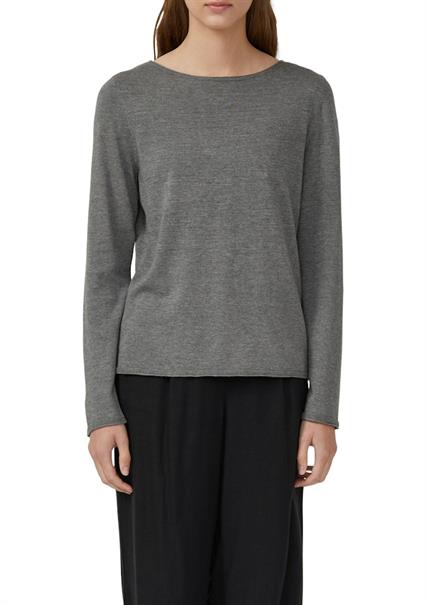 Strickpullover grau