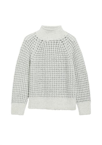 Strickpullover grau