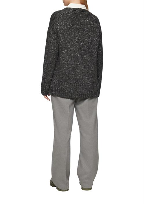 strickpullover-grau