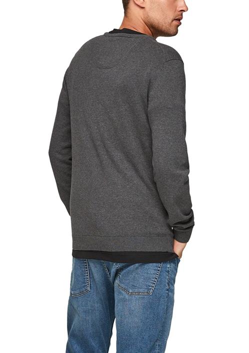 strickpullover-grau