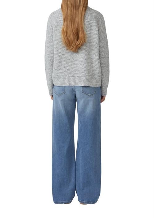 strickpullover-grau