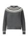 Strickpullover grau