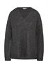 Strickpullover grau