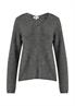 Strickpullover grau