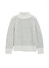 Strickpullover grau