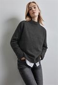 Strickpullover gravel grey mel.