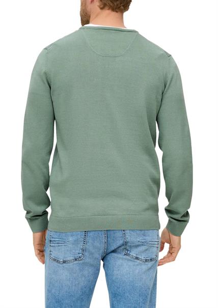Strickpullover grün1