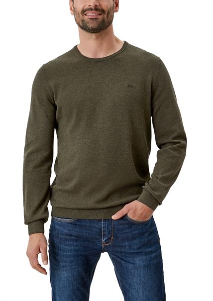 Strickpullover grün2