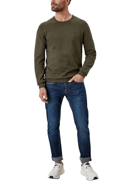 Strickpullover grün2