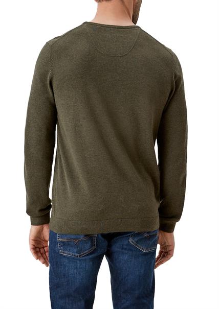 Strickpullover grün2