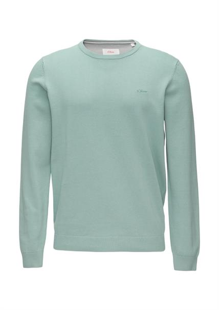 Strickpullover grün3