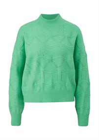 Strickpullover grün