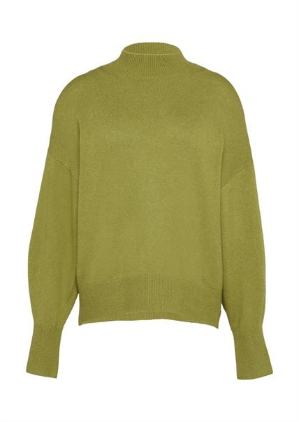 Strickpullover grün