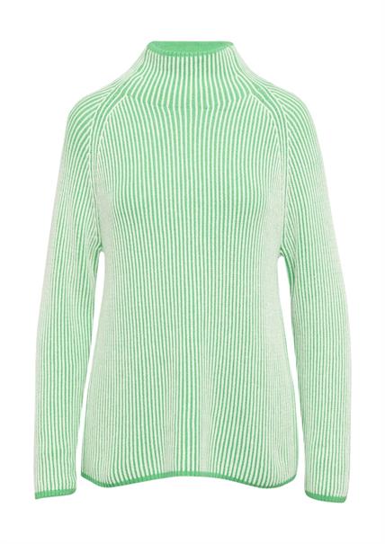 Strickpullover grün