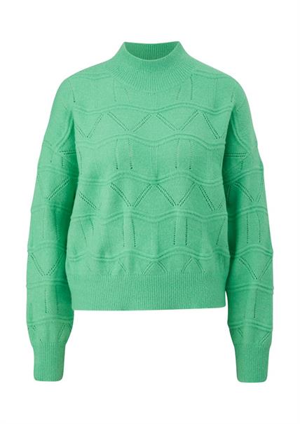 Strickpullover grün