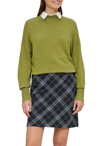 Strickpullover grün