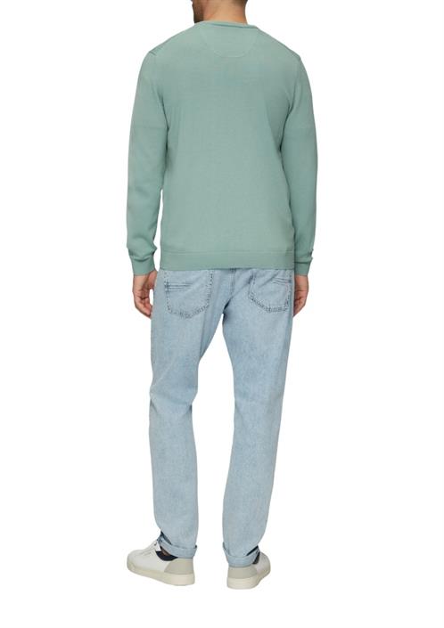 strickpullover-grün