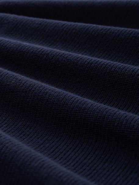 Strickpullover im 2-in-1-Look sky captain blue
