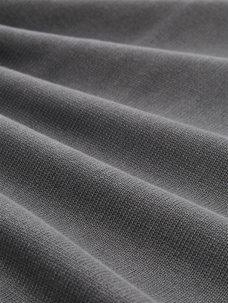 Strickpullover im Washed-Look aus Baumwolle classic dark grey