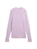 Strickpullover in Melange Optik light lilac melange