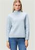 Strickpullover light blue melange