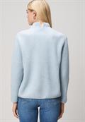 Strickpullover light blue melange