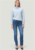 Strickpullover light blue melange