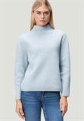 Strickpullover light blue melange