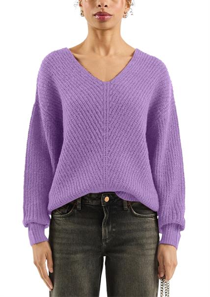 Strickpullover lila