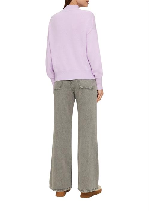 strickpullover-lila