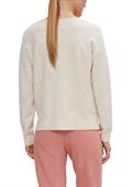 Strickpullover mit Alpaka creme