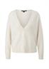 Strickpullover mit Alpaka creme