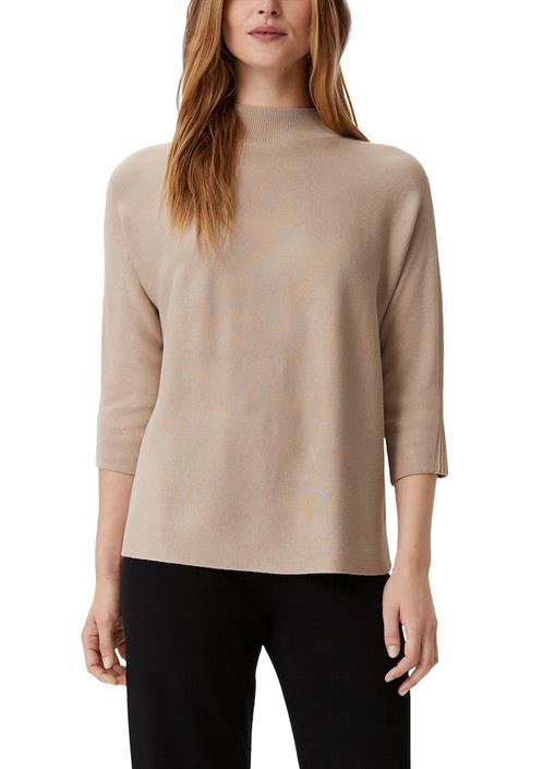 strickpullover-mit-inserts-beige