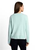 Strickpullover mit Kaschmir-Anteil dusty light green melange