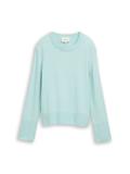 Strickpullover mit Kaschmir-Anteil dusty light green melange