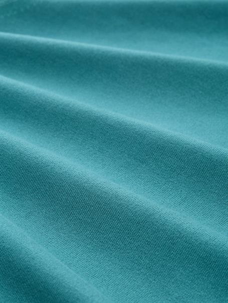 Strickpullover mit Knopf-Details tropical teal