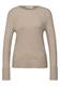 Strickpullover mit Knöpfen buffed beige mel.