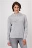 Strickpullover mit Lurex chrome melange
