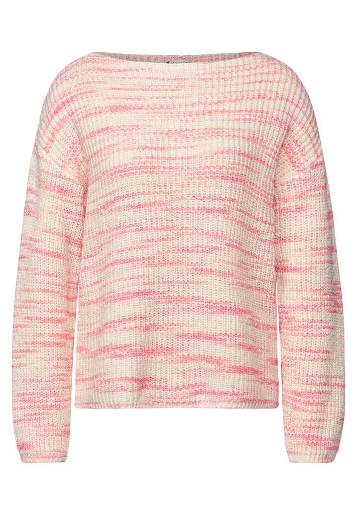 STREET ONE Strickpullover, mit U-Boot-Ausschnitt günstig online kaufen