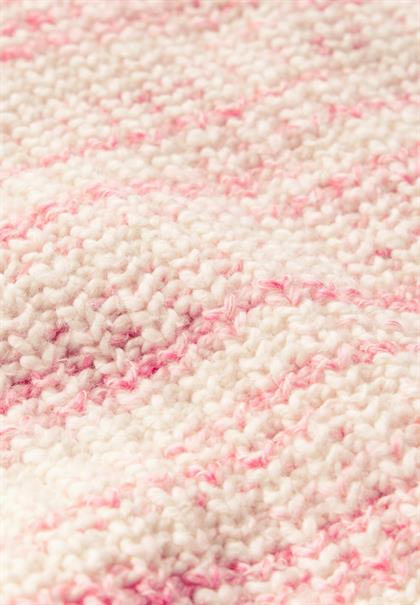 Strickpullover mit Muster soft beige