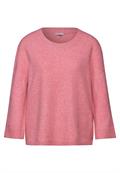 Strickpullover mit Rundhals sugar coral mel.