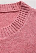 Strickpullover mit Rundhals sugar coral mel.