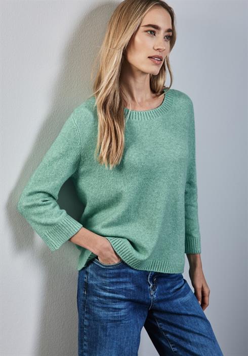 strickpullover-mit-rundhals-sunlit-green-mel