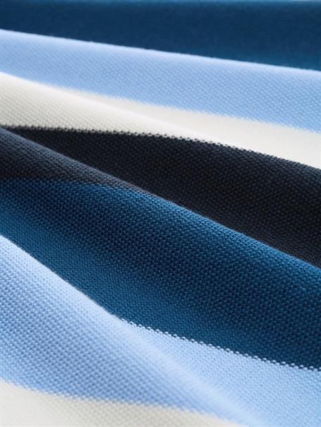 Strickpullover mit Rundhalsausschnitt big teal knit stripe