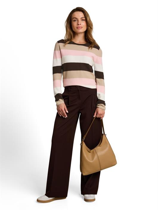 strickpullover-mit-rundhalsausschnitt-brown-beige-pink-stripe