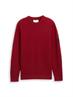 Strickpullover mit Rundhalsausschnitt coach red