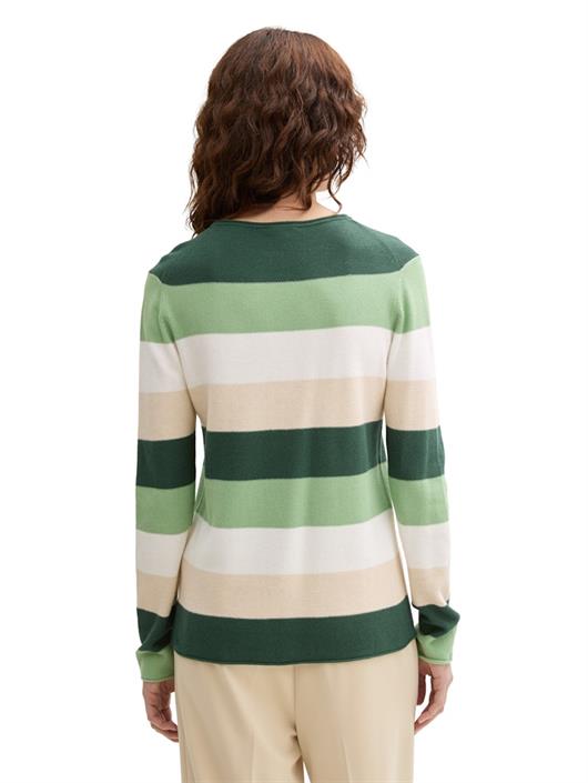 strickpullover-mit-rundhalsausschnitt-green-beige-block-stripe