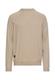 Strickpullover mit Rundhalsausschnitt light beige