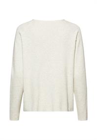 Strickpullover mit Rundhalsausschnitt pearl