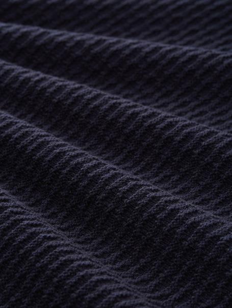 Strickpullover mit Rundhalsausschnitt sky captain blue